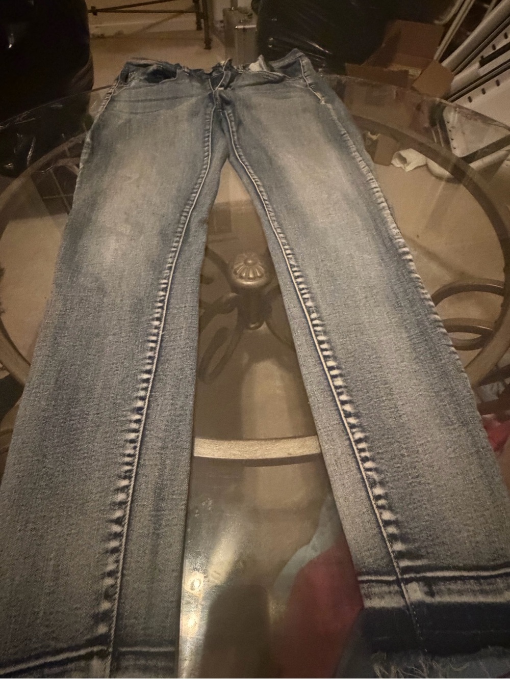 Mudd Women's Blue Denim Jeans - Skinny Style